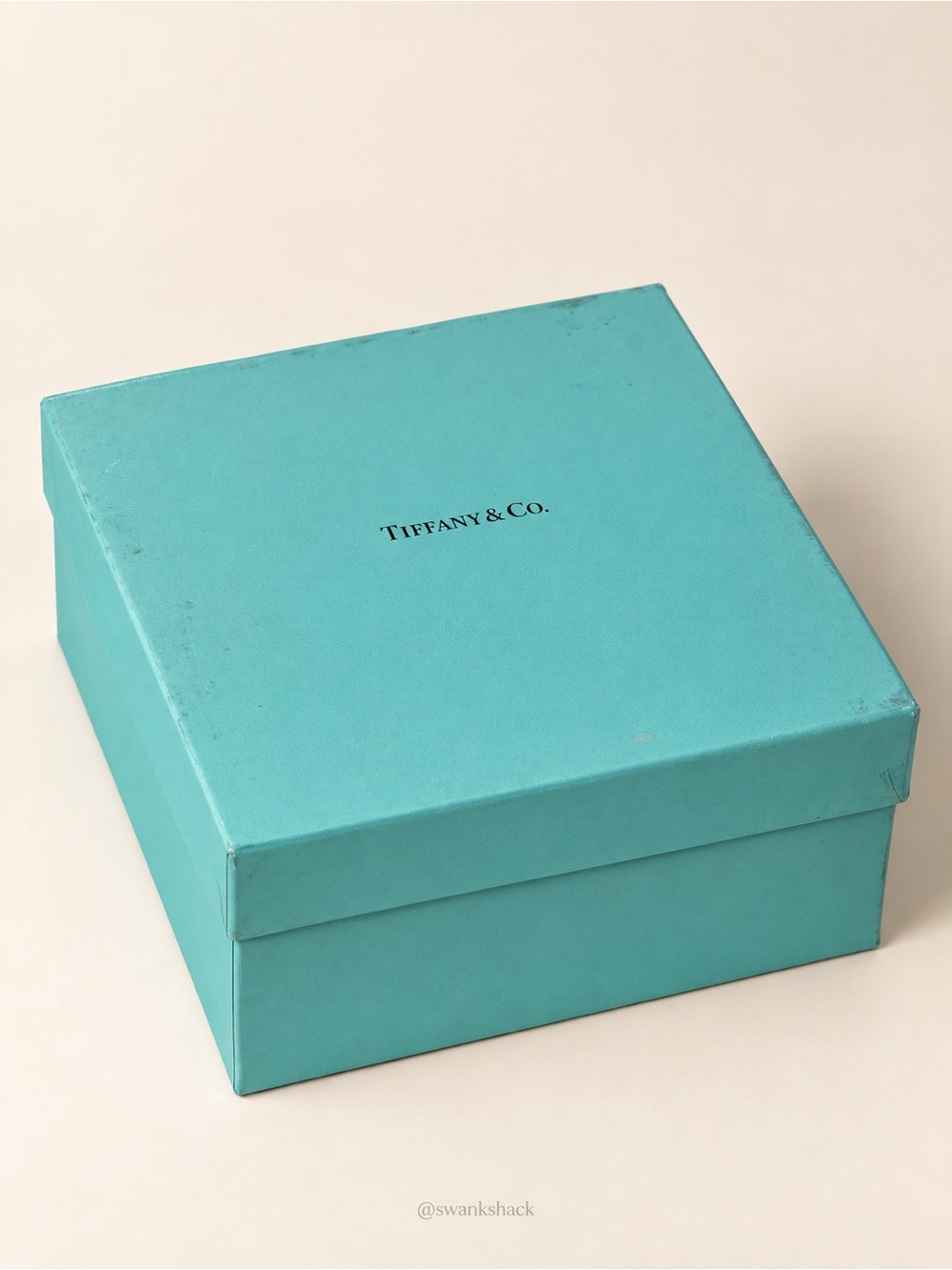 Tiffany & Co. Large Empty Blue Gift Box with Lid 8” x 10”